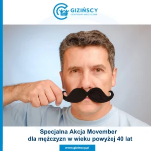 Movember 2023 – profilaktyka raka jąder – CM Gizińscy