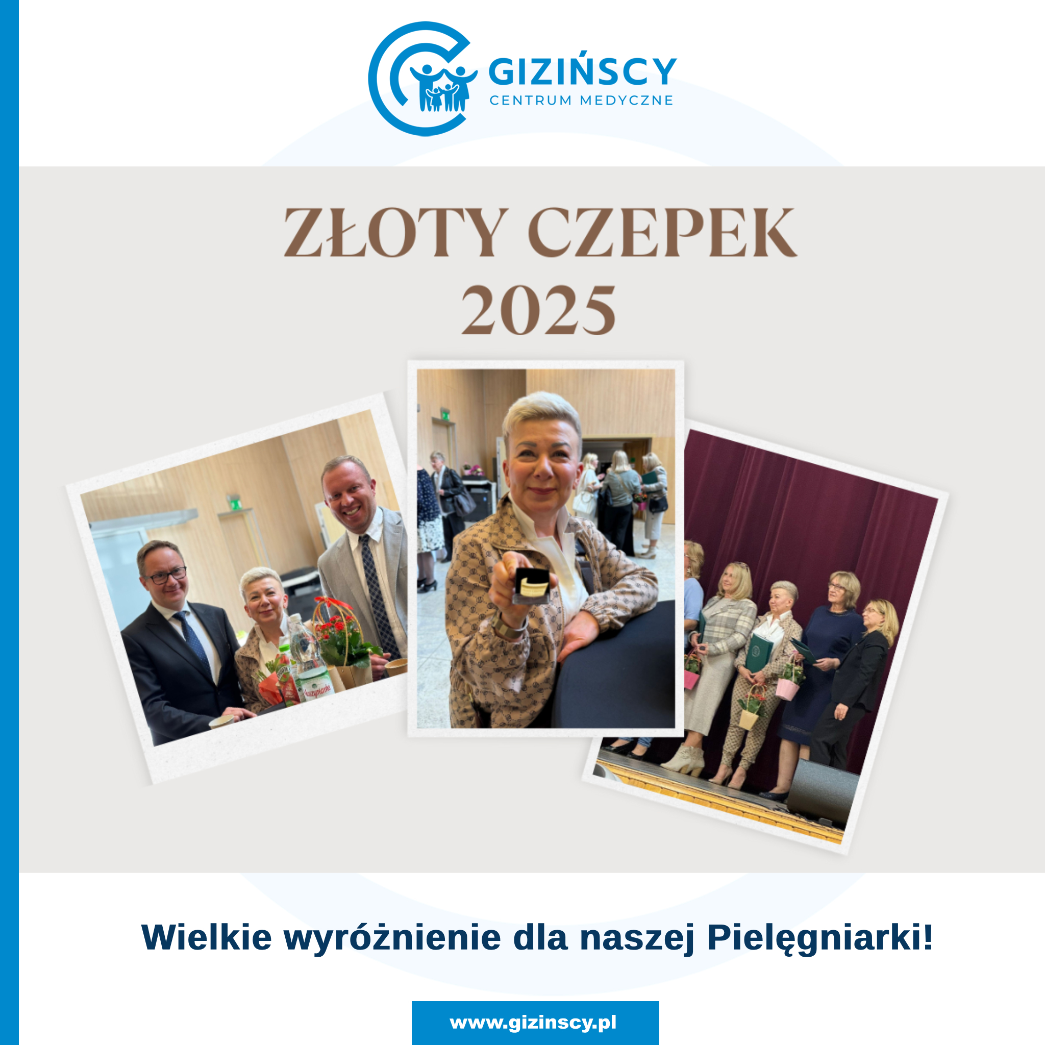 Prestiżowe wyróżnienie ZŁOTY CZEPEK 2025!