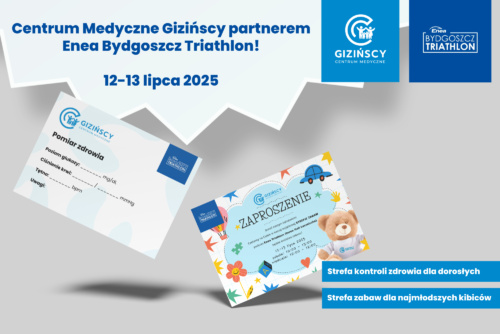 Centrum Medyczne Gizińscy partnerem ENEA Bydgoszcz Triathlon 2025!