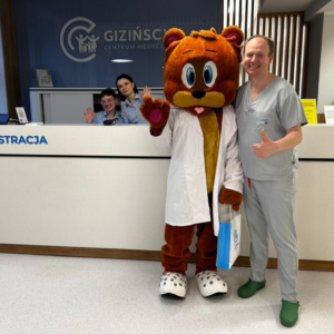 Nasz kochany Misiu Giziu odwiedził Centrum!