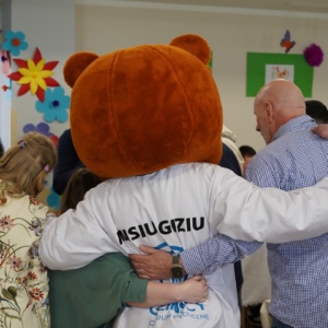 Misiu Giziu odwiedził Dom Pomocy Społecznej „Słoneczko”