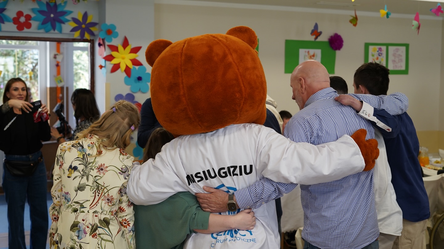 Misiu Giziu odwiedził Dom Pomocy Społecznej „Słoneczko”
