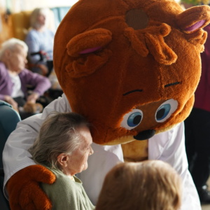 Misiu Giziu z wizytą w Domu Seniora